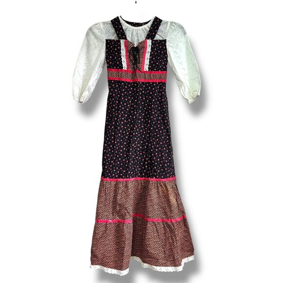 Cinderella Other - Cinderella Floral Girls Prairie Dress Size 14 Cottage Core Prairie Vintage